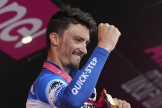 Julian Alaphilippe est super motivé avec sa nouvelle équipe Tudor KEYSTONE/AP LaPresse/GIAN MATTIA D'ALBERTO
